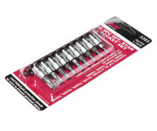 Набор головок с насадкой TORX 5-граней 1/4" 9ед.