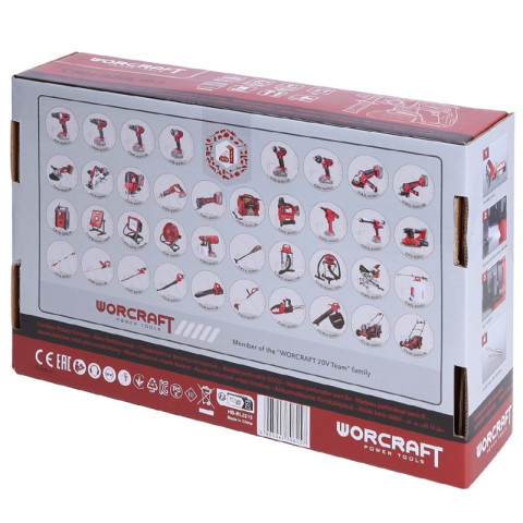 Аккумуляторный бесщеточный перфоратор WORCRAFT CRH-S20LiBA