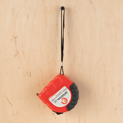 Рулетка с фиксатором 8м "EXTRA" INTERTOOL MT-0208