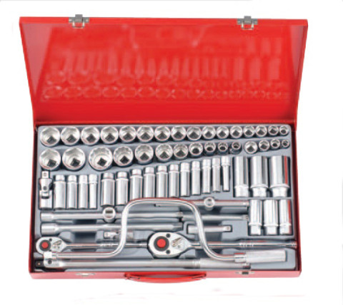 3/8" и 1/2" Набор инструмента ММ и SAE 64 пр. (код 4641)