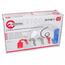 Набор покрасочный пневматический 5ед. INTERTOOL PT-1502