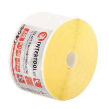 Шлифовальная шкурка на бумажной основе К80, 115мм*50м. INTERTOOL BT-0818