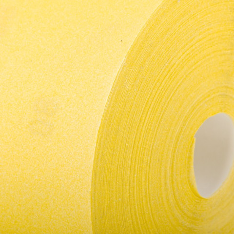 Шлифовальная шкурка на бумажной основе К80, 115мм*50м. INTERTOOL BT-0818