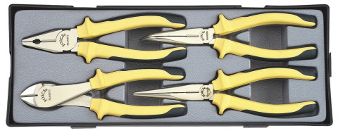 Набор шарнирно-губцевого инструмента 4 пр. (код T5046)