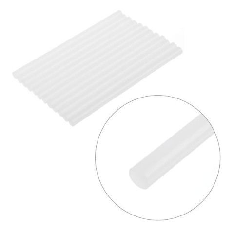 Комплект белых клеевых стержней INTERTOOL RT-1022