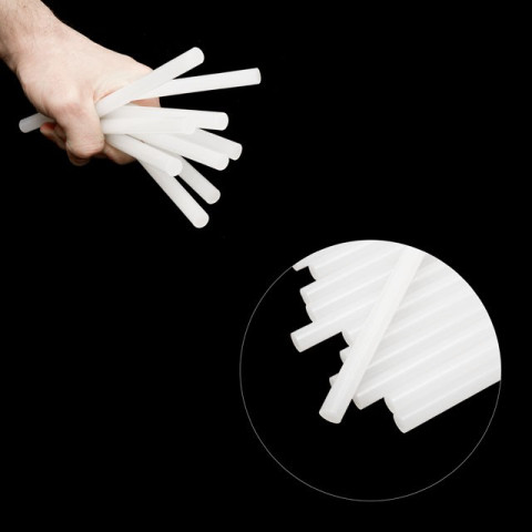 Комплект белых клеевых стержней INTERTOOL RT-1022