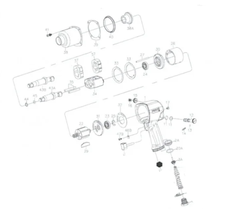 Молоток для 82563 (2шт) (FORCE 82563-32)