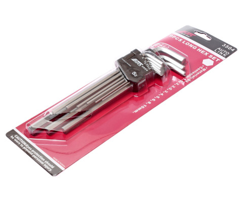 Набор шестигранных ключей удлиненных 9ед.