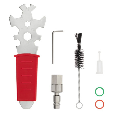 Краскопульт пневматический LVMP профессиональный, верхний пластиковый бачок INTERTOOL PT-0115