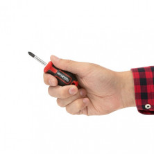 Отвертка крестовая PH2*38 мм, S2, STORM INTERTOOL VT-3419