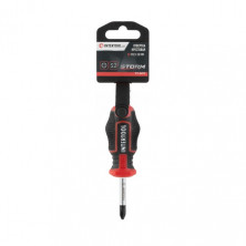 Отвертка крестовая PH2*38 мм, S2, STORM INTERTOOL VT-3419