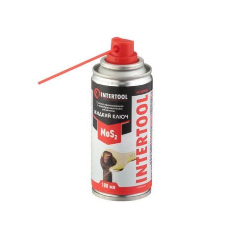 Смазка проникающая "Жидкий Ключ", аэрозоль 100 мл INTERTOOL FS-4110