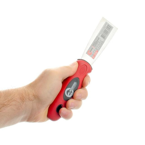 Шпатель из нержавеющей стали 40мм Проф INTERTOOL KT-2604