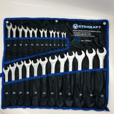 Набор рожково-накидных ключей 25 шт. (6-32 мм) в чехле СТАНДАРТ NKK25ST-S