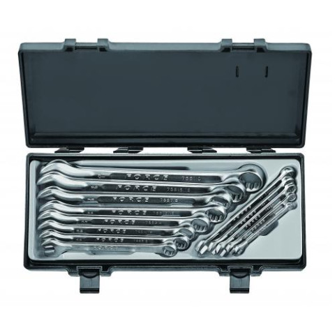 Набор ключей рожково-накидных 13 пр. (1/4-1) (FORCE 5134)