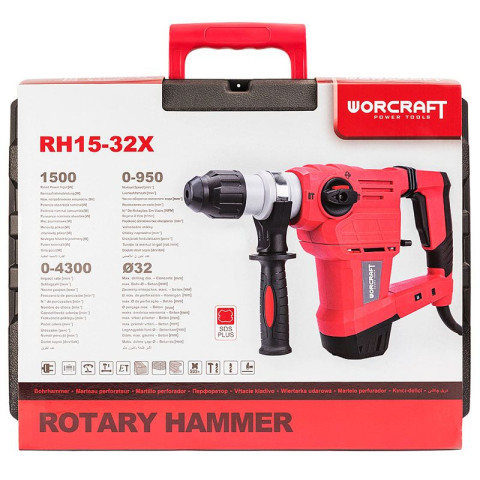 Перфоратор WORCRAFT RH15-32X