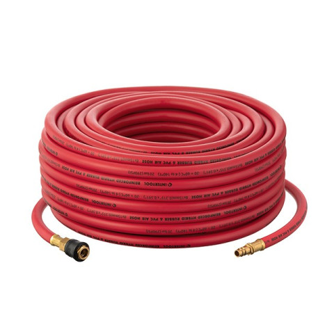 Шланг гибридный, профессиональный, 20 атм, 8*15мм, 30м с латунными быстроразъемными соединениями, STORM INTERTOOL PT-1773