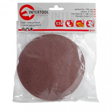 Круг наждачный самоклеющийся INTERTOOL BT-0510