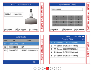 Сканер диагностический Autel TS508, TPMS