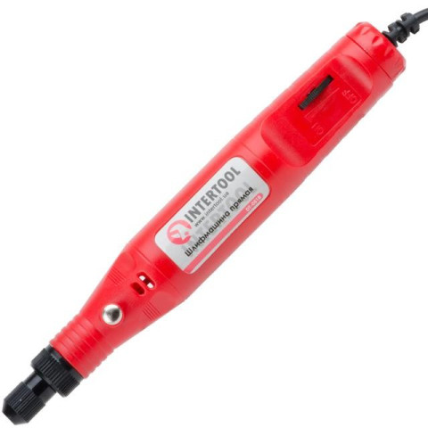 Шлифмашина прямая (гравер) 18В, 0-18000об/мин. INTERTOOL DT-0518