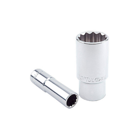 Головка торцевая 16 мм TOPTUL 1/2" длинная 12-гранная BAEF1616