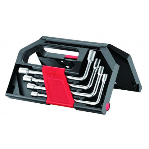 Набор ключей торцевых изогнутых 6-гр. 8 пр. (8-19 мм) (FORCE 50829)