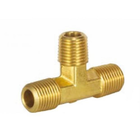 Тройник латунный наружная резьба 1/2 (Sumake TMM P-91)
