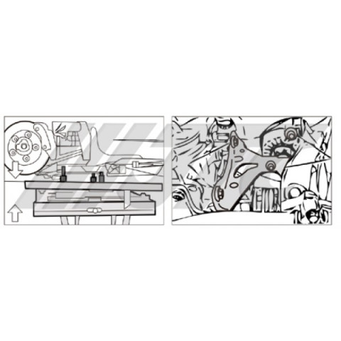 Опора двигателя  (PORSCHE)