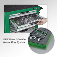 Тележка с набором инструментов TOPTUL 7 секций 261ед. GE-26105