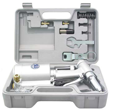 3/16" Заклепочник пневмогидравлический с комплектом заклепок (код ST-6615K)