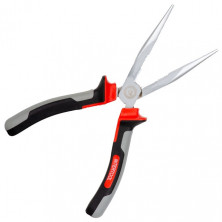 Щипцы удлиненные прямые 200 мм CrV с изолированными рукоятками INTERTOOL NT-0221