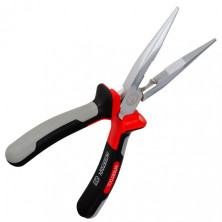 Щипцы удлиненные прямые 200 мм CrV с изолированными рукоятками INTERTOOL NT-0221