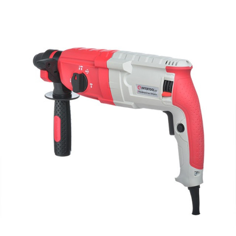 Перфоратор 790 Вт, 3.0 Дж, 0-1300 об/мин, 0-4800 уд/мин, 3 режима, SDS plus INTERTOOL DT-0183