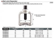 Съемник рулевых и шаровых тяг 23х45х47 мм TOPTUL JEAB0623