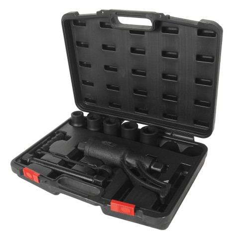 Ключ редукторный 1", 1:56, 3200Нм с набором головок 24-33мм 5ед