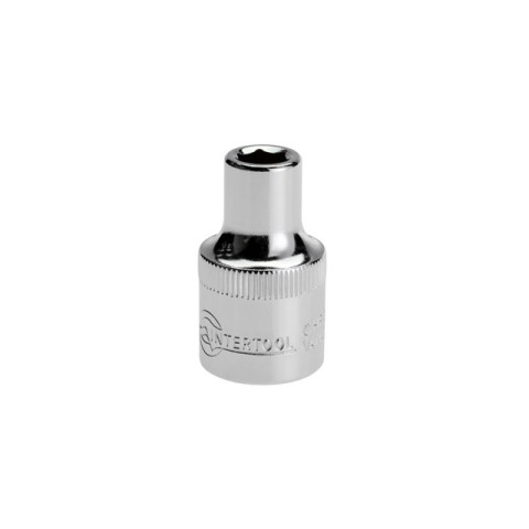 Головка шестигранная 1/2", 8ммx38мм Cr-V INTERTOOL ET-0008