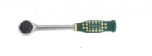 1/4" Трещотка с резиновой ручкой (72 зуб.) L=138 мм (код 802224)