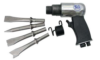 Пневмомолоток 4 500 уд/мин с комплектом насадок 4 пр. (код ST-2310/H)