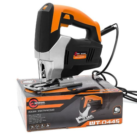 Электролобзик, сетевой лобзик INTERTOOL WT-0445