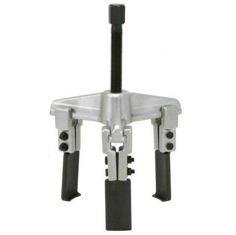 Съемник двух-трехлапый сборный универсальный, 13 предмета(длина лап - 120, 230, 280мм; ширина - 145мм), в кейсе Forsage F-04J1015