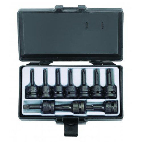 1/2 Набор головок-бит Torx ударных 10 пр. (T20-T70) (FORCE 41013)