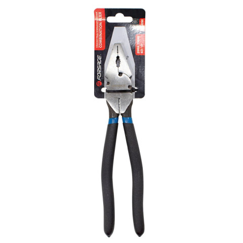 Пассатижи многофункциональные с усиленным шарнирным механизмом CR-V 12"-300мм, на пластиковом держателе Forsage F-6964310