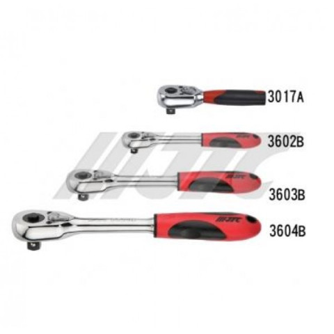 Трещотка 1/2" 257мм (резиновая ручка)