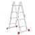 Лестница алюминиевая мультифункциональная трансформер INTERTOOL LT-0028