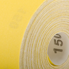 Шлифовальная шкурка на бумажной основе К150, 115мм*50м. INTERTOOL BT-0822