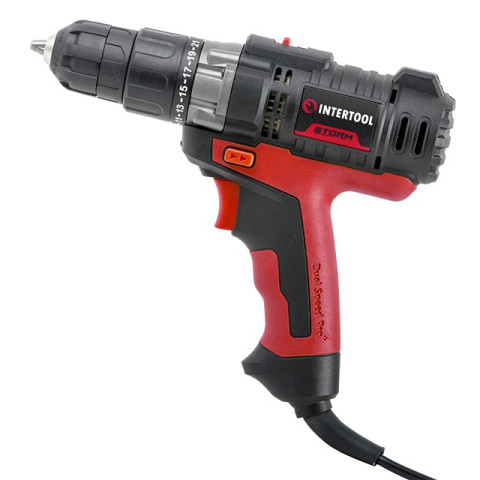 Дрель-шуруповерт INTERTOOL WT-0104