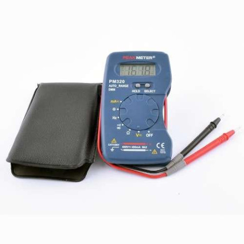 Мультиметр портативный с функцией измерения ёмкости и частоты PROTESTER PM320