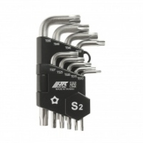 Набор угловых ключей пятилучевых ТS10-ТS50 9ед. (с отвертием)