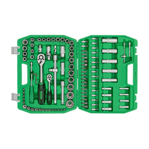 Набор инструментов 1/2" & 1/4" 108ед. INTERTOOL ET-6108SP
