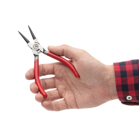 Щипцы для снятия и установки стопорных колец прямые на сжим INTERTOOL HT-7005